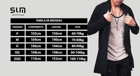 Imagem de Blazer Cardigan Longo Masculino Casaco Estiloso Fashion