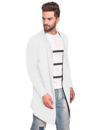 Blazer Cardigan Longo Masculino Casaco Estiloso Fashion Slim