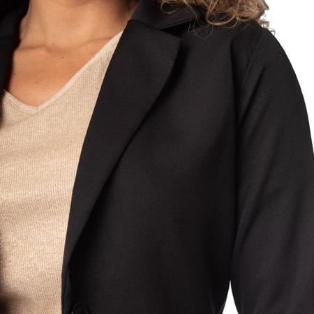 Imagem de Blazer Cropped Feminino Milani Preto