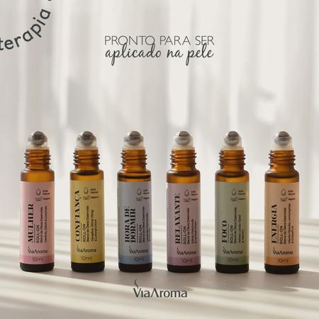 Imagem de Blend De Óleos Essenciais Vegano 10ml Roll-On Via Aroma