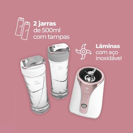 Imagem de Blender Dream Rosé Gold 2 Jarras Cadence