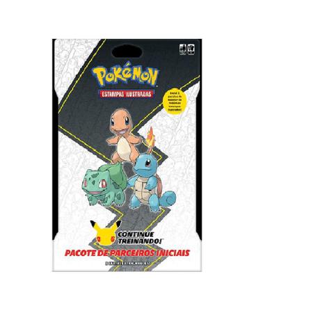 Blister Gigante Pokémon Região de Kanto - Edição Especial 25 Anos