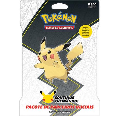Jogo de Cartas Pokémon - Blister Quadruplo - Pokémon go - Pikachu - 25  Cartas - Copag em Promoção na Americanas