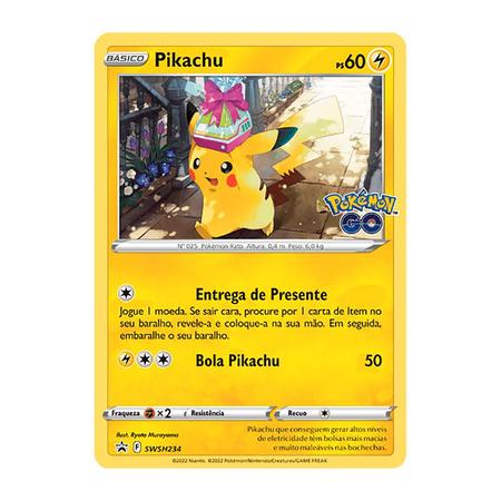 Blister Quádruplo - Pokémon GO - Pikachu - Epic Game - A loja de card game  mais ÉPICA do Brasil!