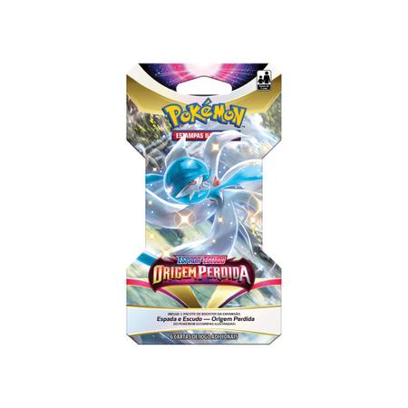 Blister(pacote)Quadruplo Pokemon Origem Perdida 25 Cartas (ALEATÓRIO) -  Copag - Deck de Cartas - Magazine Luiza