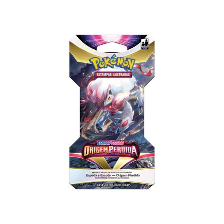 Blister(pacote)Quadruplo Pokemon Origem Perdida 25 Cartas (ALEATÓRIO) -  Copag - Deck de Cartas - Magazine Luiza