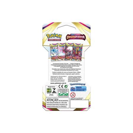 Pokémon Blister Quad EE11 Origem Perdida Regigigas Copag - Deck de Cartas -  Magazine Luiza