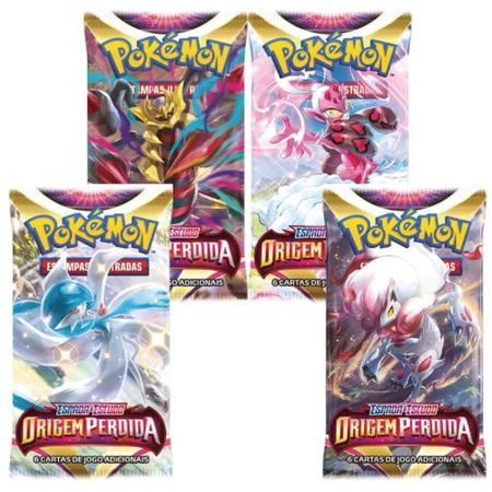 Jogo de Cartas Pokémon - Blister Quadruplo - ee - Origem Perdida