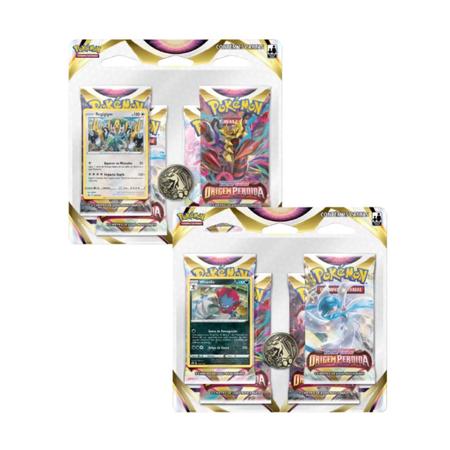 Blister Quadruplo Pokémon Origem Perdida Regigigas 31666 Copag em Promoção  na Americanas