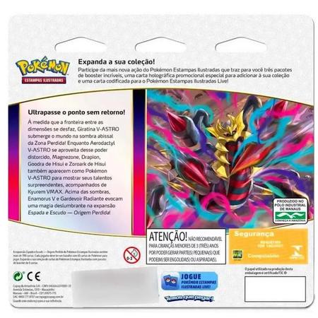 Carta Pokémon Aerodactyl V Astro Coleção Origem Perdida