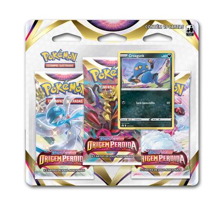 Booster Box Cartas Pokémon com 36 Pacotes Origem Perdida - Copag - Deck de  Cartas - Magazine Luiza