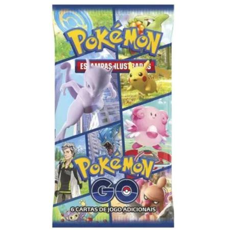 kit de Cartas Blister Triplo Pokemon Go 3 Pacotes + 1 Carta Copag - Deck de  Cartas - Magazine Luiza