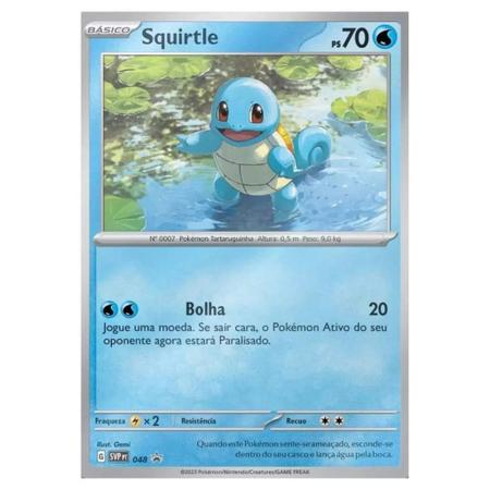 Copag Blister Triplo Pokémon GO Squirtle, Cor: Estampado - Copag