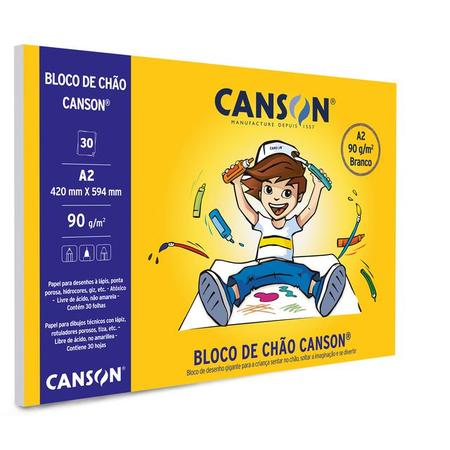 Imagem de Bloco de Chão a2 30 Folhas Canson