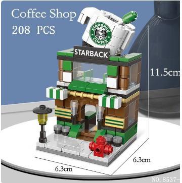 Imagem de Bloco De Montar 208 Pçs Educativo Cidade Lego Montável