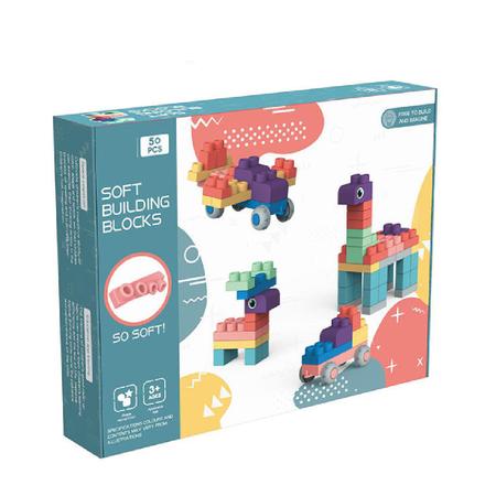 Brinquedo Educativo Kit de Montar e Colar - Auto Blocos - BmB Terapêuticos