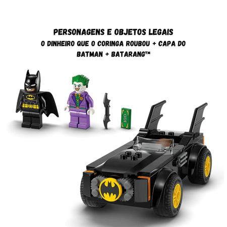 Imagem de Bloco de Montar Lego DC Perseguição de Batmóvel: Batman vs Coringa 76264