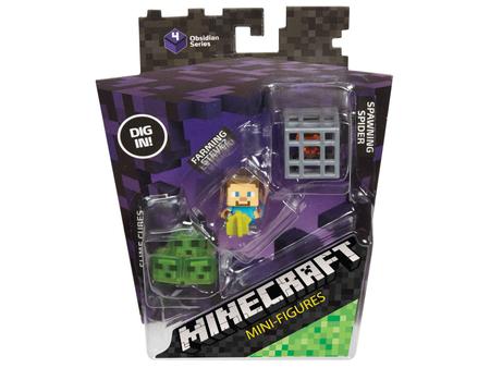 Imagem de Bloco de Montar Pack 3 Figuras Minecraft