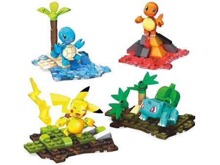 Pokémon Equipe de Kanto Blocos de Montar Mega Construx HFG05