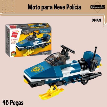 Imagem de Bloco de montar Set Combat Zones Series Militar - 8 caixas montam 1 Qman 1803-QM000083