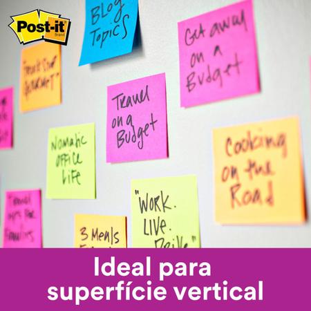 Imagem de Bloco de Recado POST-IT POP UP Refil RR330 76X76 AMAR.