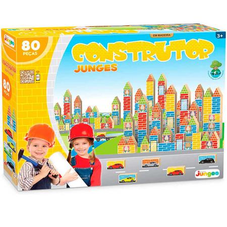 Kit Construtor em madeira Carro de Corrida - 80 peças, Mini Cientista  Brinquedos - Brinquedos Educativos e Criativos