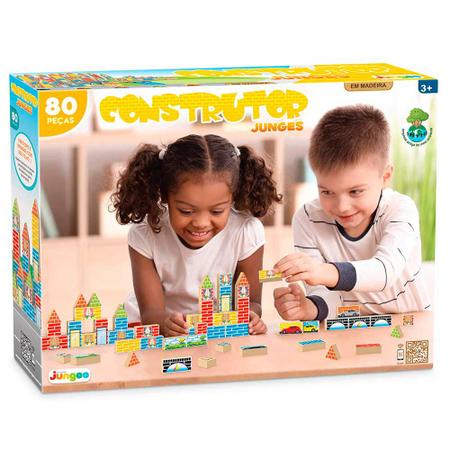 Kit Construtor em madeira Carro de Corrida - 80 peças, Mini Cientista  Brinquedos - Brinquedos Educativos e Criativos