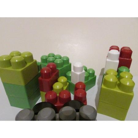 Imagem de Blocos De Montar Blocão Com 60 Peças Grandes - Mini Toys