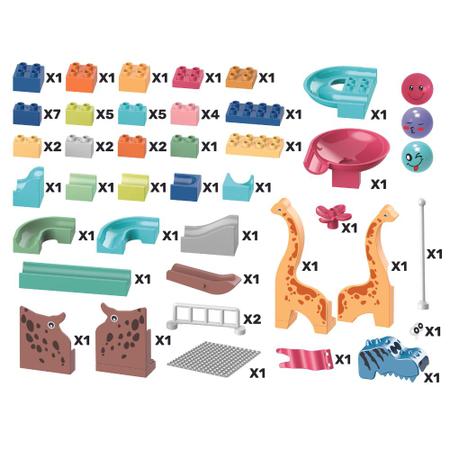 Imagem de Blocos de montar BLOK BLOK Dinossauros - Zoop Toys