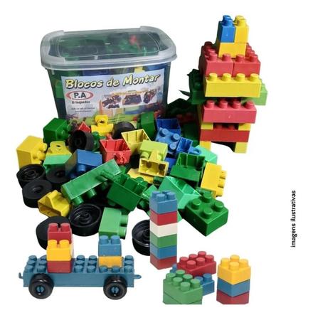 Brinquedo Blocos De Montar Plukt 100 Pecas Poki Toys - Papellotti