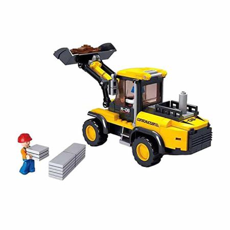 Imagem de Blocos de Montar - Construção - Trator Empilhadeira - 212 pcs - Multikids