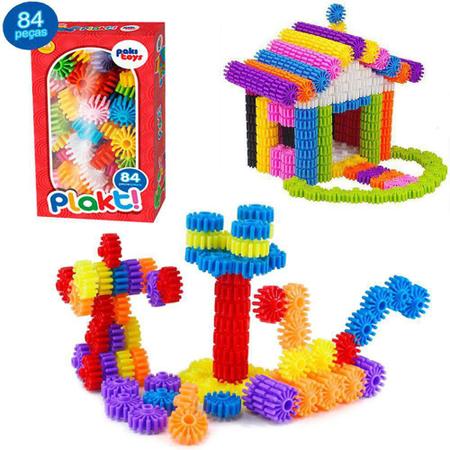 Jogo Didático Mosaicos Coloridos Brinquedos Educativos Infantil