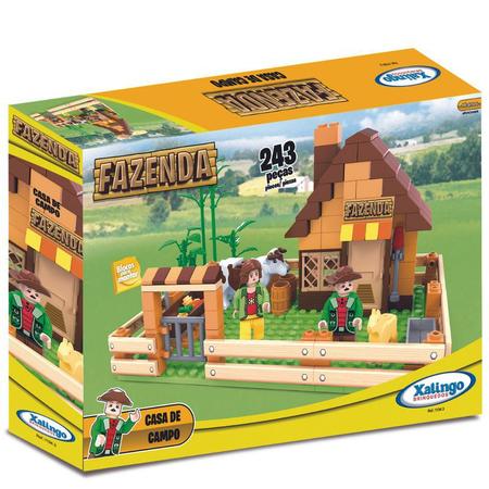 Fazendinha 3D - 57021 - Xalingo - Real Brinquedos