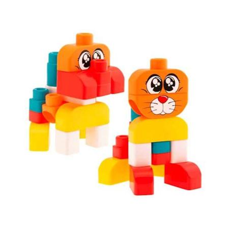 Blocos de Montar Interativos - App Toys - Dinossauros - Chicco