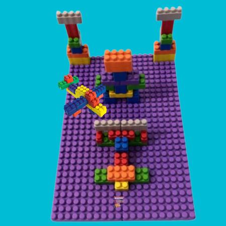 Jogo 500 Peças Blocos De Montar Brinquedo Educativos Oferta