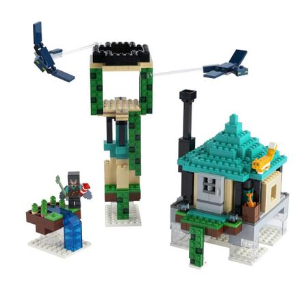 Imagem de Blocos De Montar Lego Minecraft A Torre Aérea 565 pç 21173