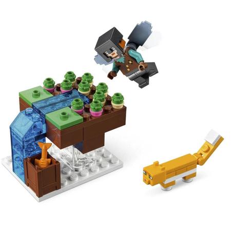 Imagem de Blocos De Montar Lego Minecraft A Torre Aérea 565 pç 21173