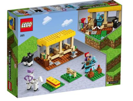 Imagem de Blocos de montar - Lego Minecraft - O estabulo de cavalos LEGO DO BRASIL