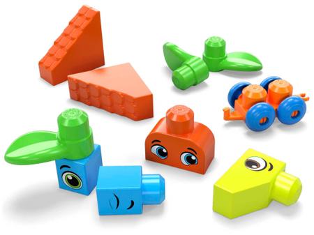 Imagem de Blocos de Montar Mega Bloks Jumbo Sacola Mattel