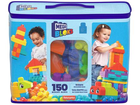 Imagem de Blocos de Montar Mega Bloks Jumbo Sacola Mattel