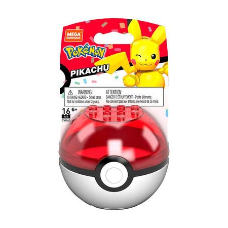 Brinquedo Para Montar Mega Construx Pokemon Bola Mattel em