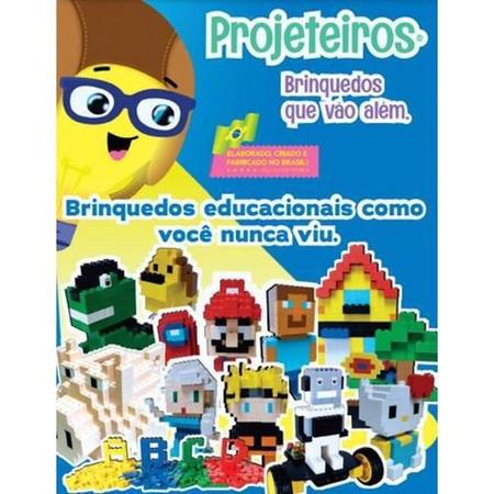 Castelo de Montar – Peças Compatíveis com Lego Colorido, para Crianças – Descrição Magazine