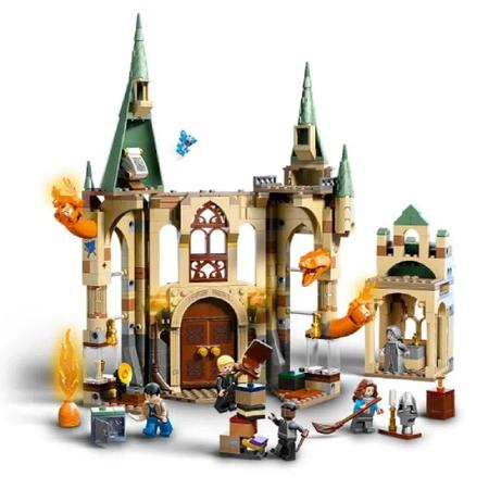 Compatível Com Lego Harry Potter Hogwarts Castelo Menino Montado Blocos De  Construção 1.000 Ou Mais Presente Feminino De Brinquedo - Escorrega o Preço