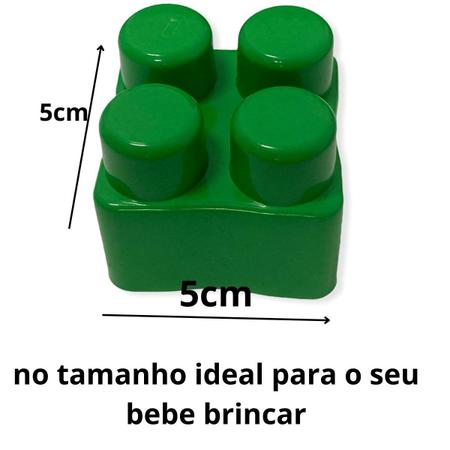 Blocos De Montar Brinquedo Educativo 176 Peças Infantil Didatico - LUCTOYS  - Brinquedos de Montar e Desmontar - Magazine Luiza