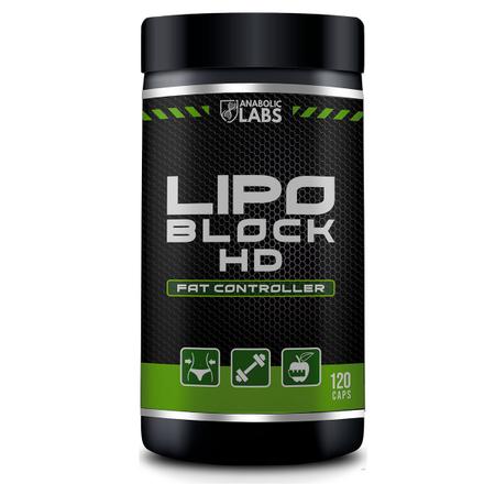 Imagem de Bloqueador De Gordura Lipo Block 120 Cápsulas - Anabolic Labs