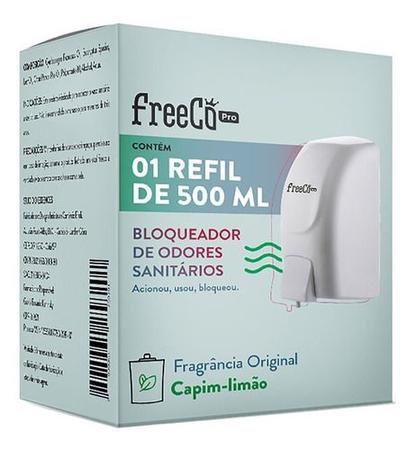 Imagem de Bloqueador De Odor Sanitário Freecô + 2 Refis 500ml Original