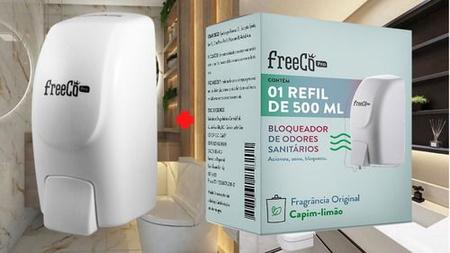 Imagem de Bloqueador De Odor Sanitário Freecô + 2 Refis 500ml Original