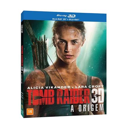 Tomb Raider 3d a Origem - Blu-Ray 3d + Blu-Ray