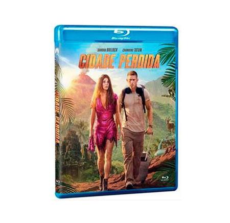 Imagem de Blu-Ray Cidade Perdida - Sandra Bullock Filme 2022 Original