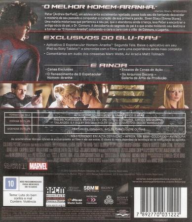 O ESPETACULAR HOMEM-ARANHA - BLU-RAY